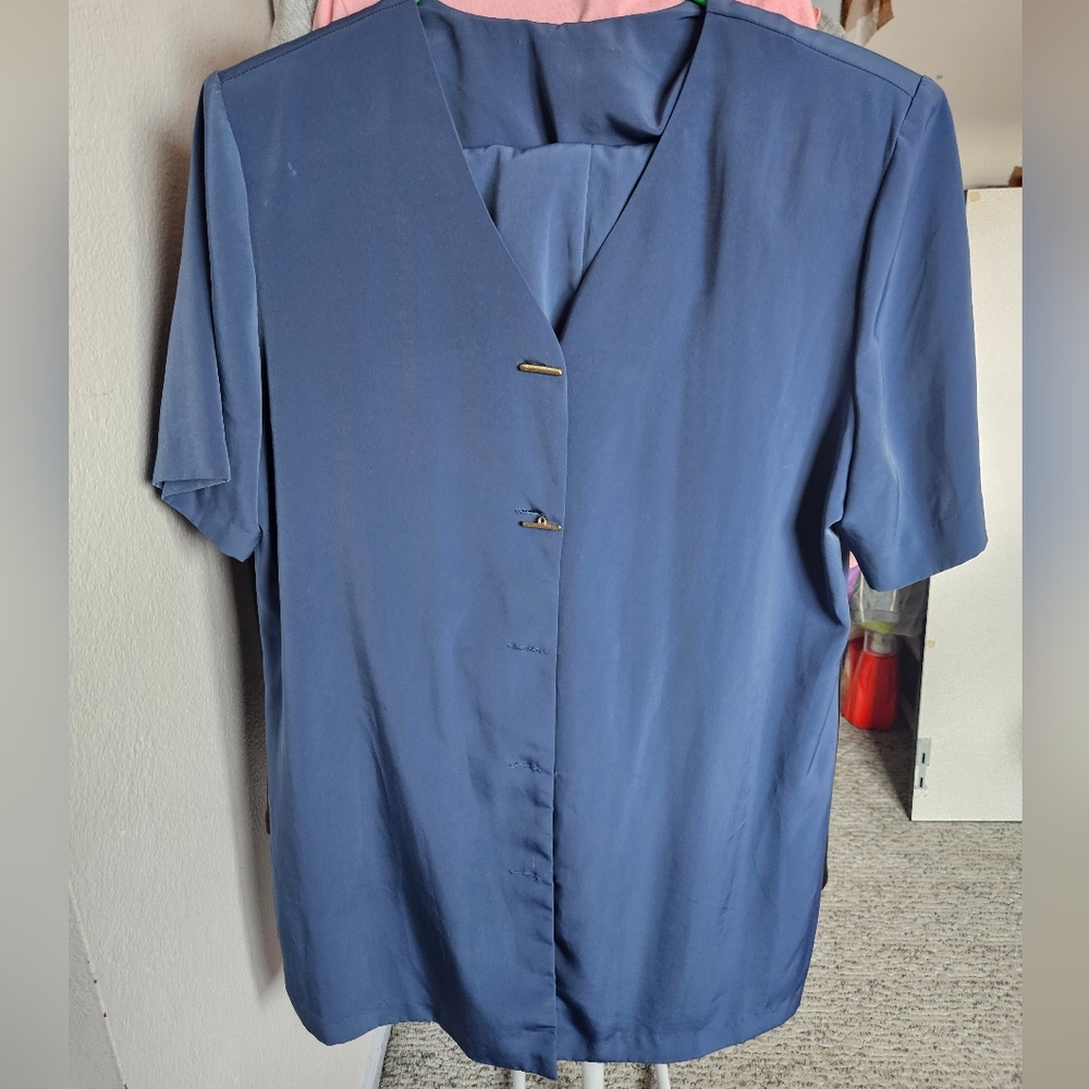 Womens' Blue Pantsuit